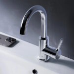 Am.pm Waschtischarmatur Mit Drehbarem Auslauf, Wasserhahn Bad,  Mischbatterie Fxb02700 X-Joy S Chrom in Mischbatterie Badezimmer