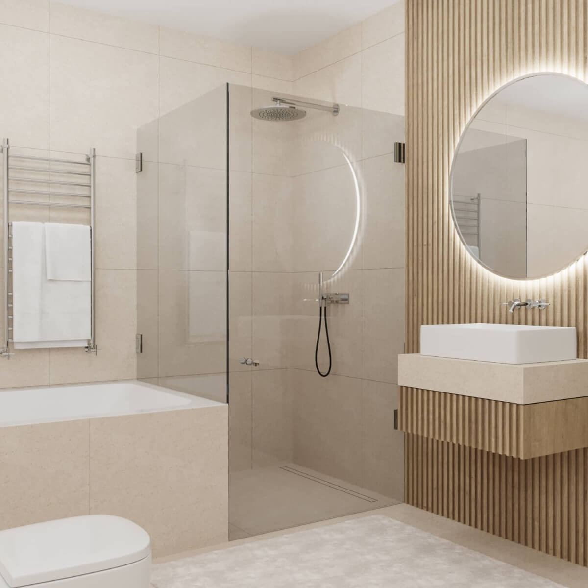 Badewannen Anschluss within Badezimmer Mit Badewanne Und Dusche