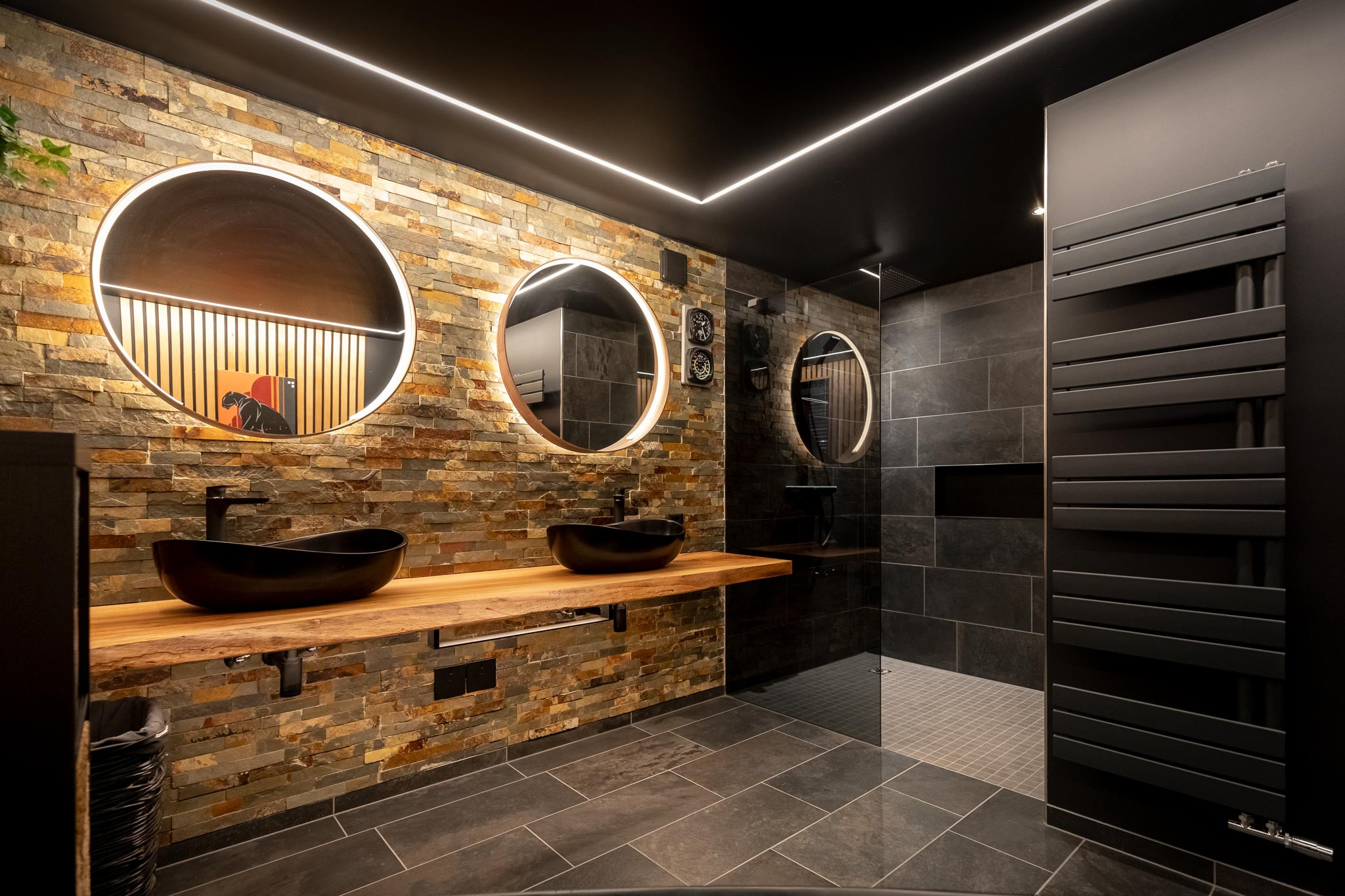 Badezimmer Dunkel Elegant | Forrerbau Ag - Toggenburg in Badezimmer Dunkel