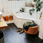Badezimmer Fußboden Makeover – Wie Wir Klick Vinyl Über Unsere Regarding Klick Vinyl Badezimmer