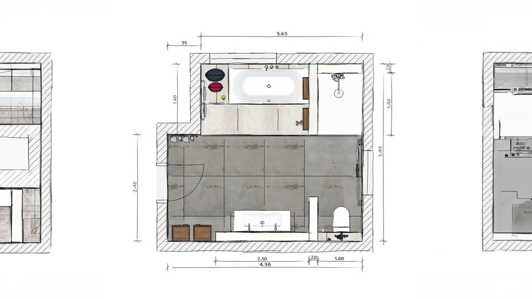Badezimmer-Grundrisse: Von Grund Auf Richtig Planen | Duravit for Grundriss Badezimmer