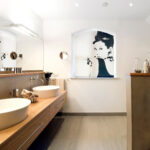 Badezimmer Trennwand • Bilder &amp; Ideen • Couch within Badezimmer Trennwand