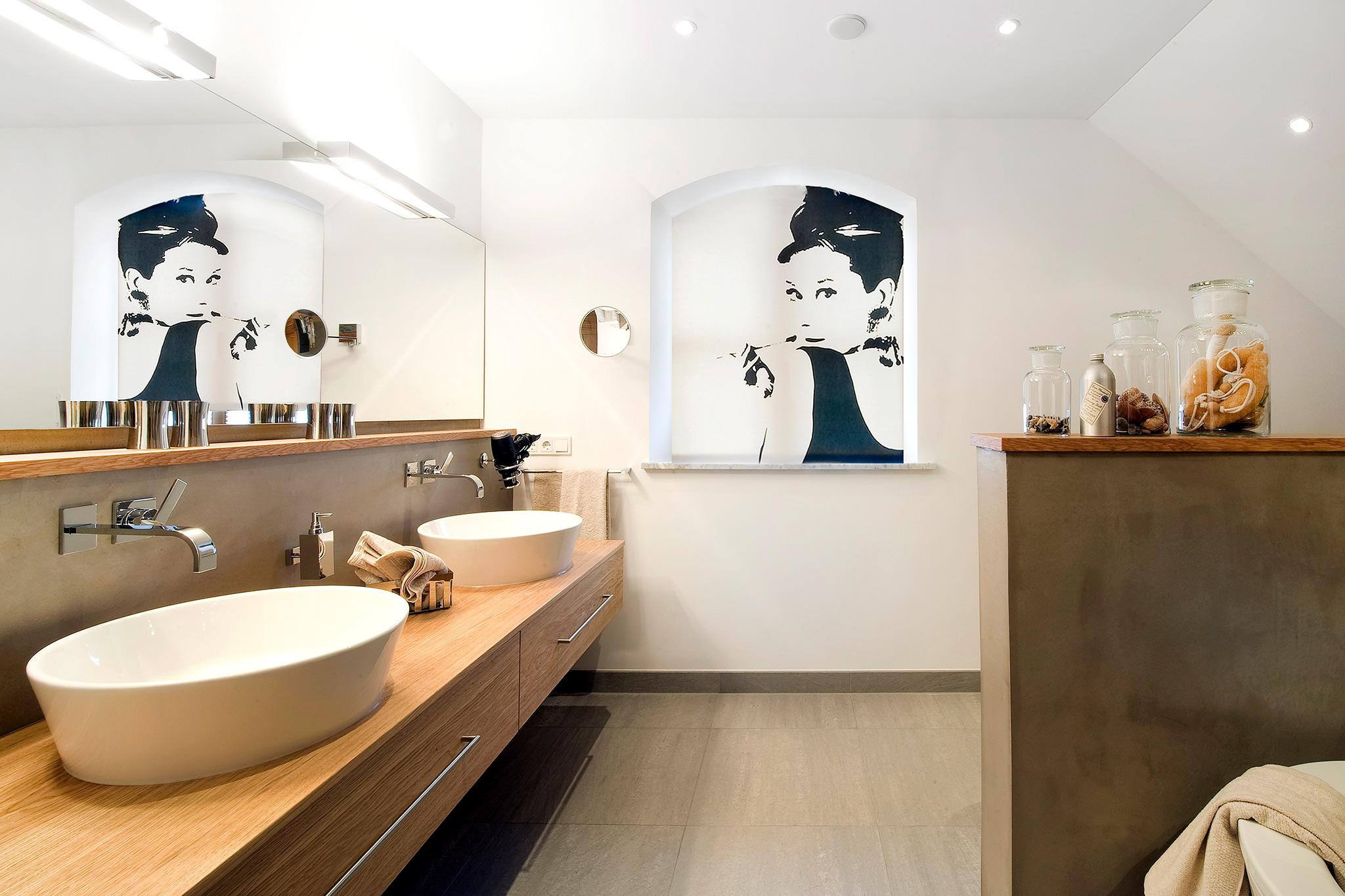 Badezimmer Trennwand • Bilder &amp; Ideen • Couch within Badezimmer Trennwand