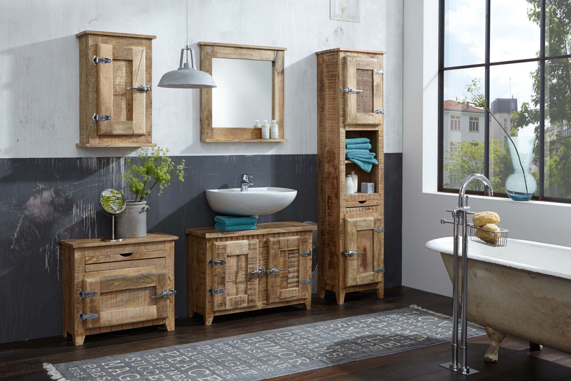 Badmöbel Set Mit Gratis Versand Online Kaufen | Möbel-Lux.de for Badezimmer Komplett Set