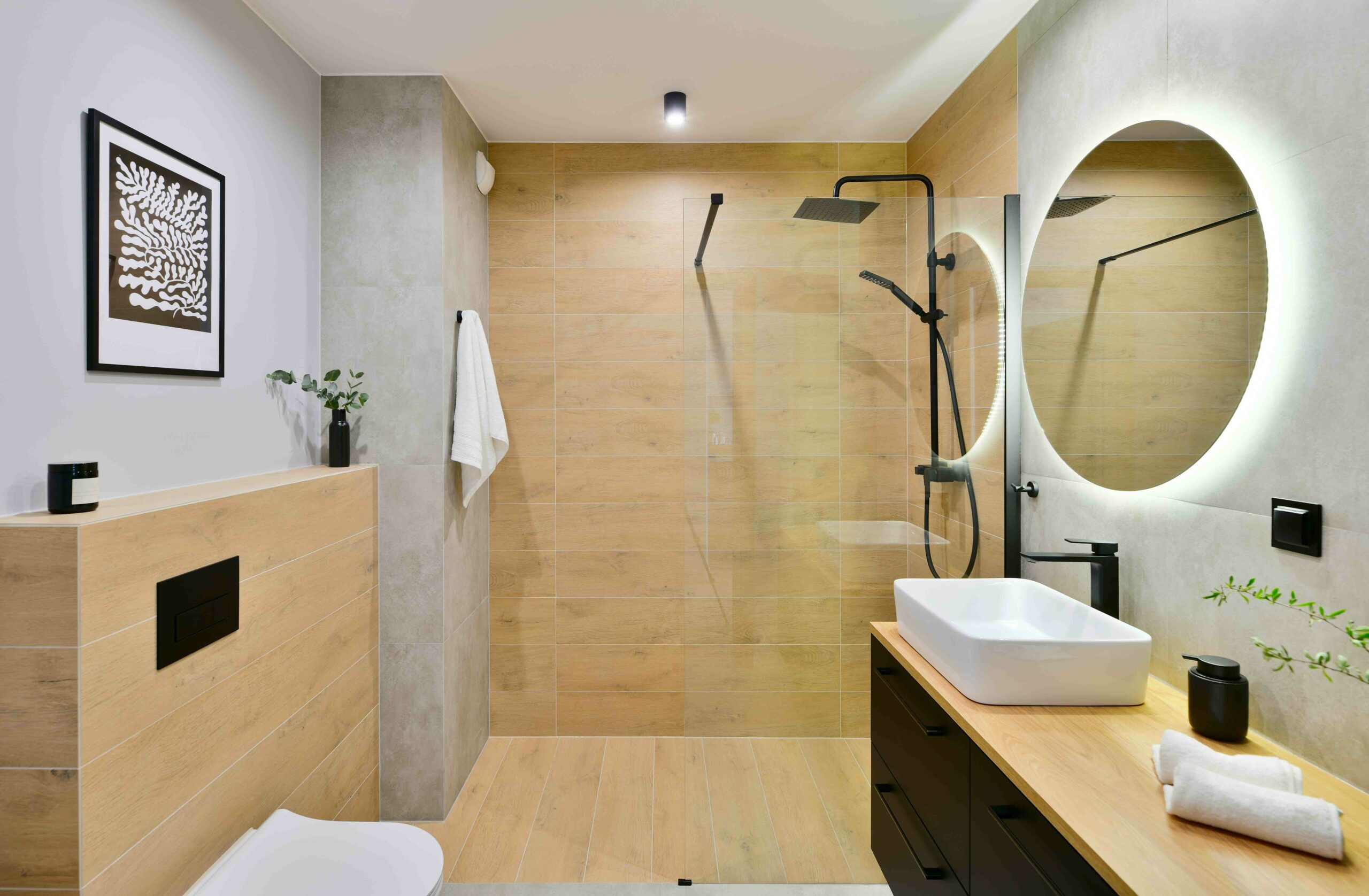 Beleuchtung Dusche: Lichtinszenierungen Für Wellness-Momente within Beleuchtung Badezimmer