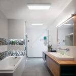 Brilagi – Led Deckenleuchte Für Das Badezimmer Frame Led/40W/230V 60X60 Cm  Ip44 Weiß With Deckenbeleuchtung Badezimmer