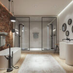 Der Industrial Style Zieht Ins Bad Ein – Bathspiration Regarding Badezimmer Industriedesign