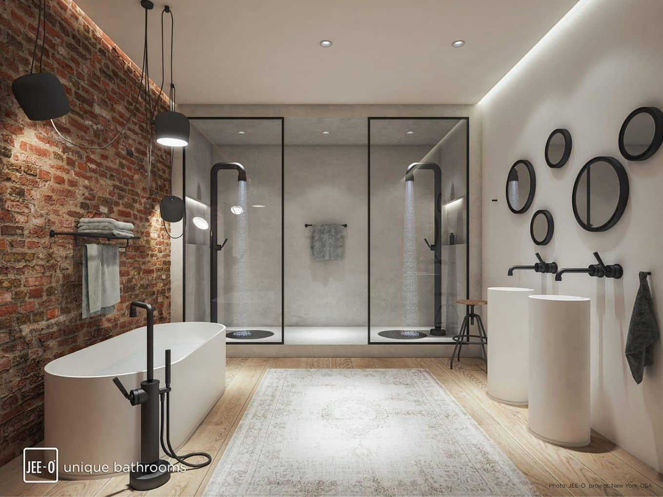 Der Industrial Style Zieht Ins Bad Ein - Bathspiration regarding Badezimmer Industriedesign