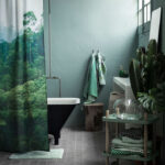 Dschungel-Feeling: Duschvorhang Von H&amp;M Home - Bild 5 - [Living At for H&amp;M Home Badezimmer