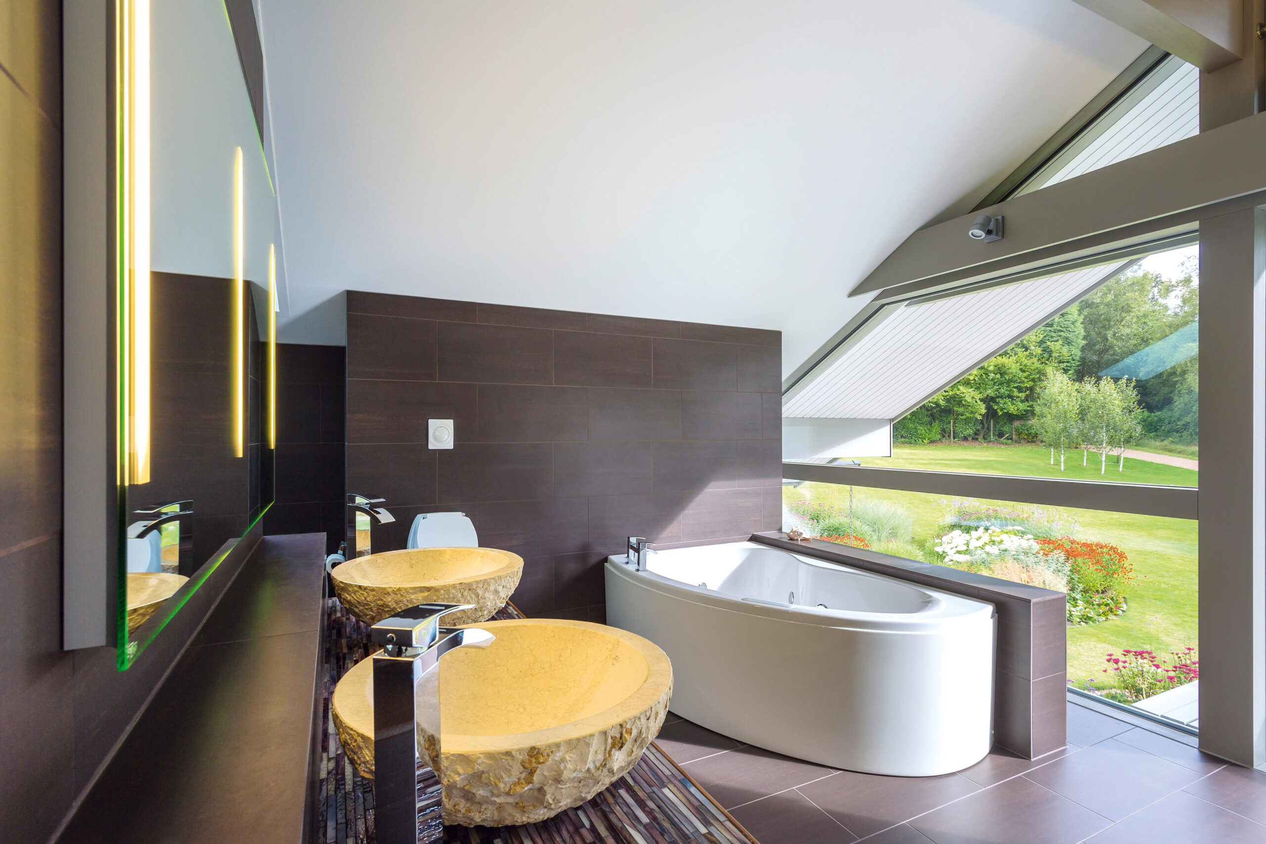 Eckbadewanne • Bilder &amp; Ideen • Couch for Badezimmer Mit Eckbadewanne