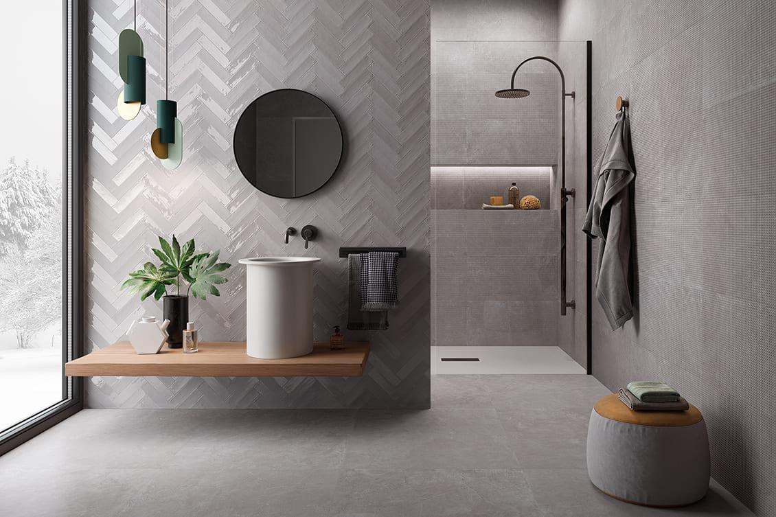 Ein Bad In Betonoptik: Elegante Und Zeitgemäße Stimmung in Beton Badezimmer