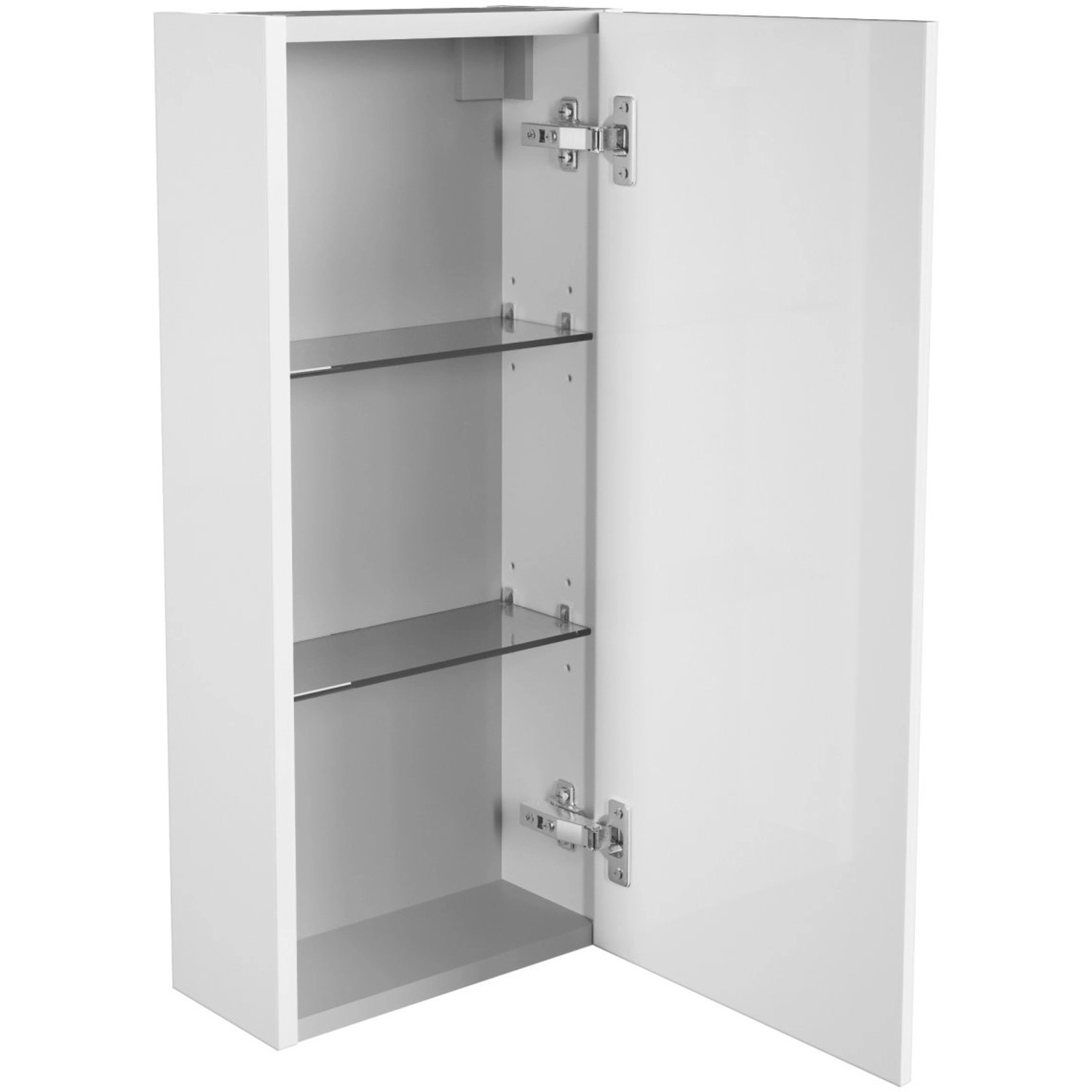 Fackelmann Bad-Hängeschrank Milano Weiß 30 Cm intended for Badezimmer Hängeschrank Weiß