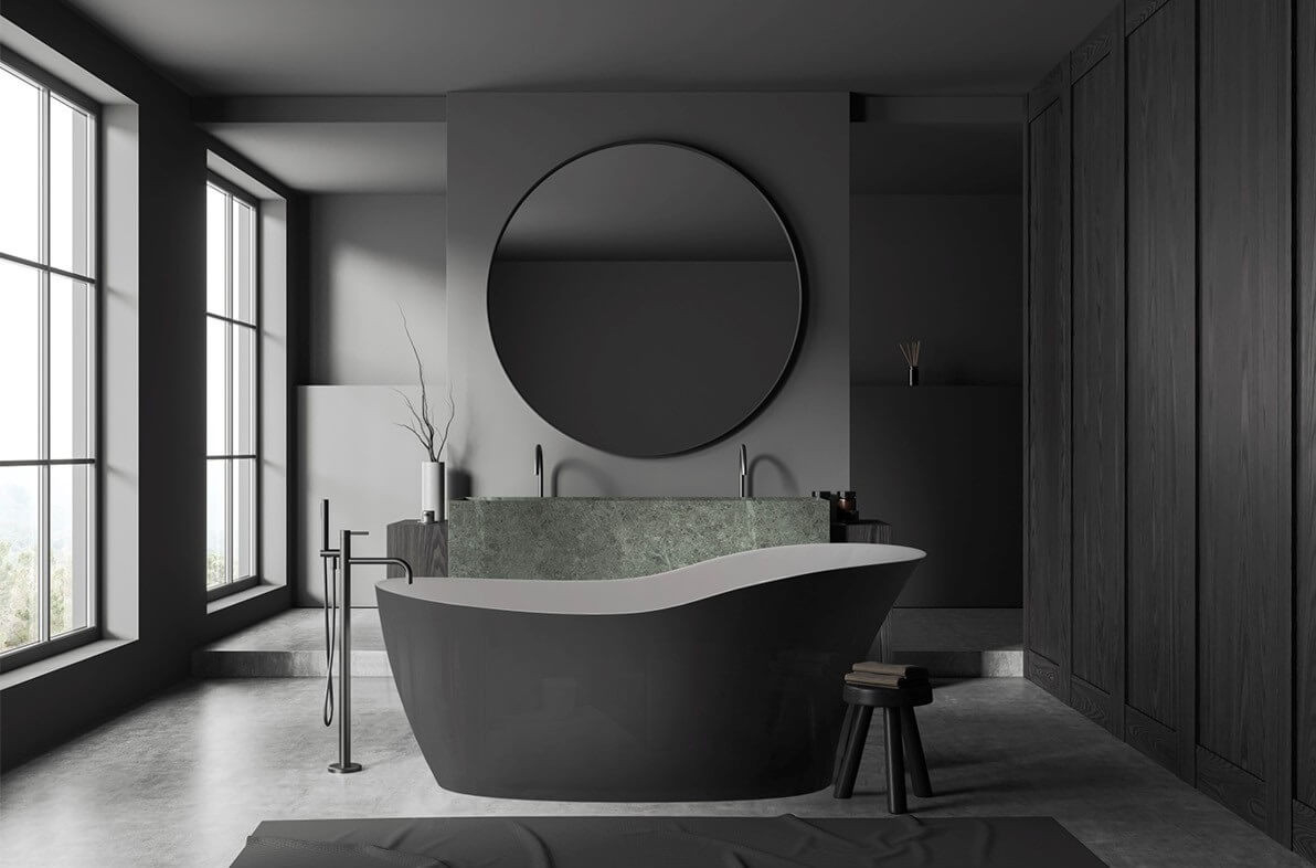 Hoesch | Dunkles Badezimmer. Wie Richte Ich Es Ein? - Inspirationen pertaining to Badezimmer Dunkel