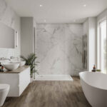 Marfil Cream | Contemporary Kollektion – Multipanel De With Regard To Badezimmer Paneele