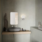 Nordlux – Led Dimmbare Badezimmer Wandleuchte Hester Led/9,5W/230V Ip44 Weiß Intended For Wandleuchte Badezimmer