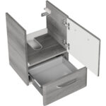 Pelipal Waschbeckenunterschrank Quickset 328 Graphit 40 Cm Regarding Badezimmer Unterschrank Schmal