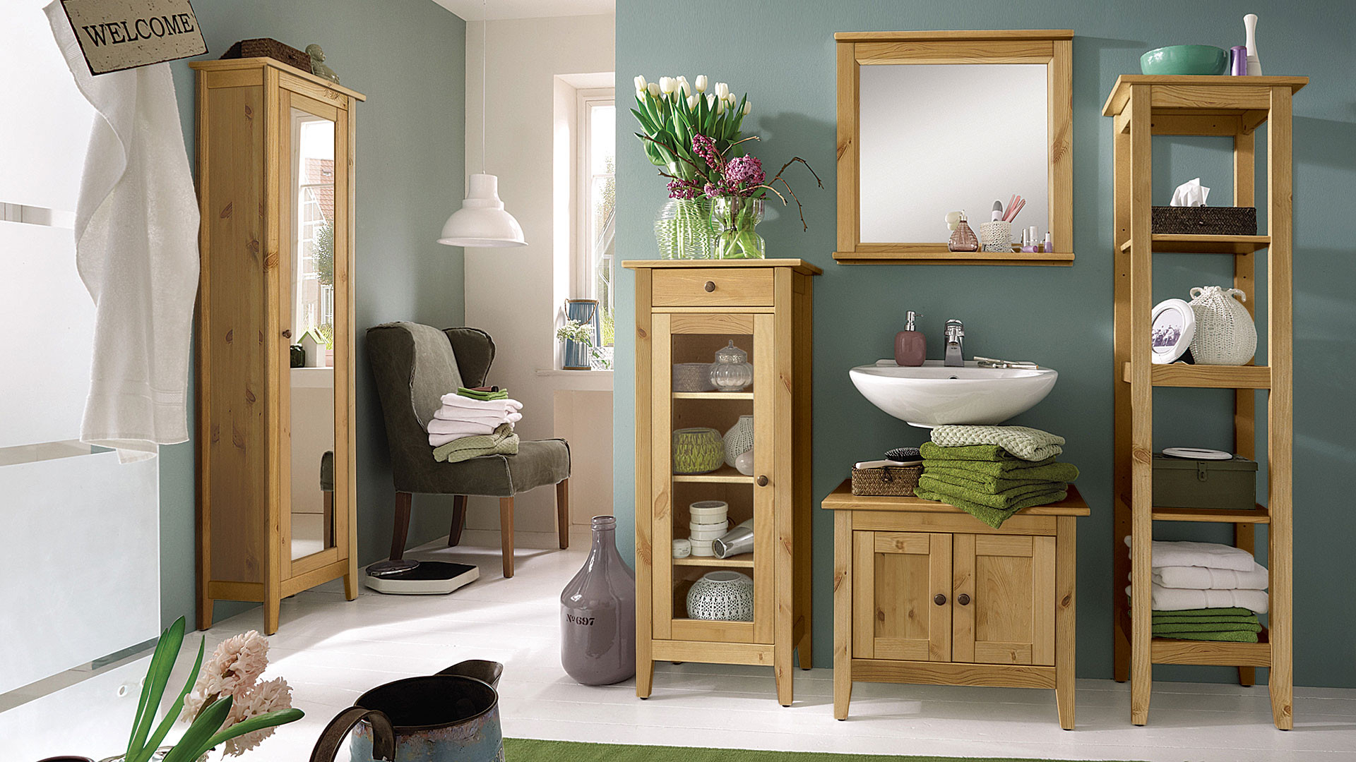 Regal &quot;Nitida&quot; regarding Regal Badezimmer Holz