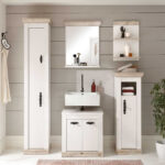 Romantik Country Badezimmer Möbel – Doules (Fünfteilig) With Möbel Für Badezimmer