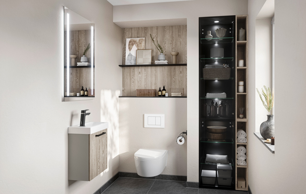 Stauraum Für Kleine Badezimmer | Schrank-Express.de regarding Kleines Badezimmer Stauraum Schaffen