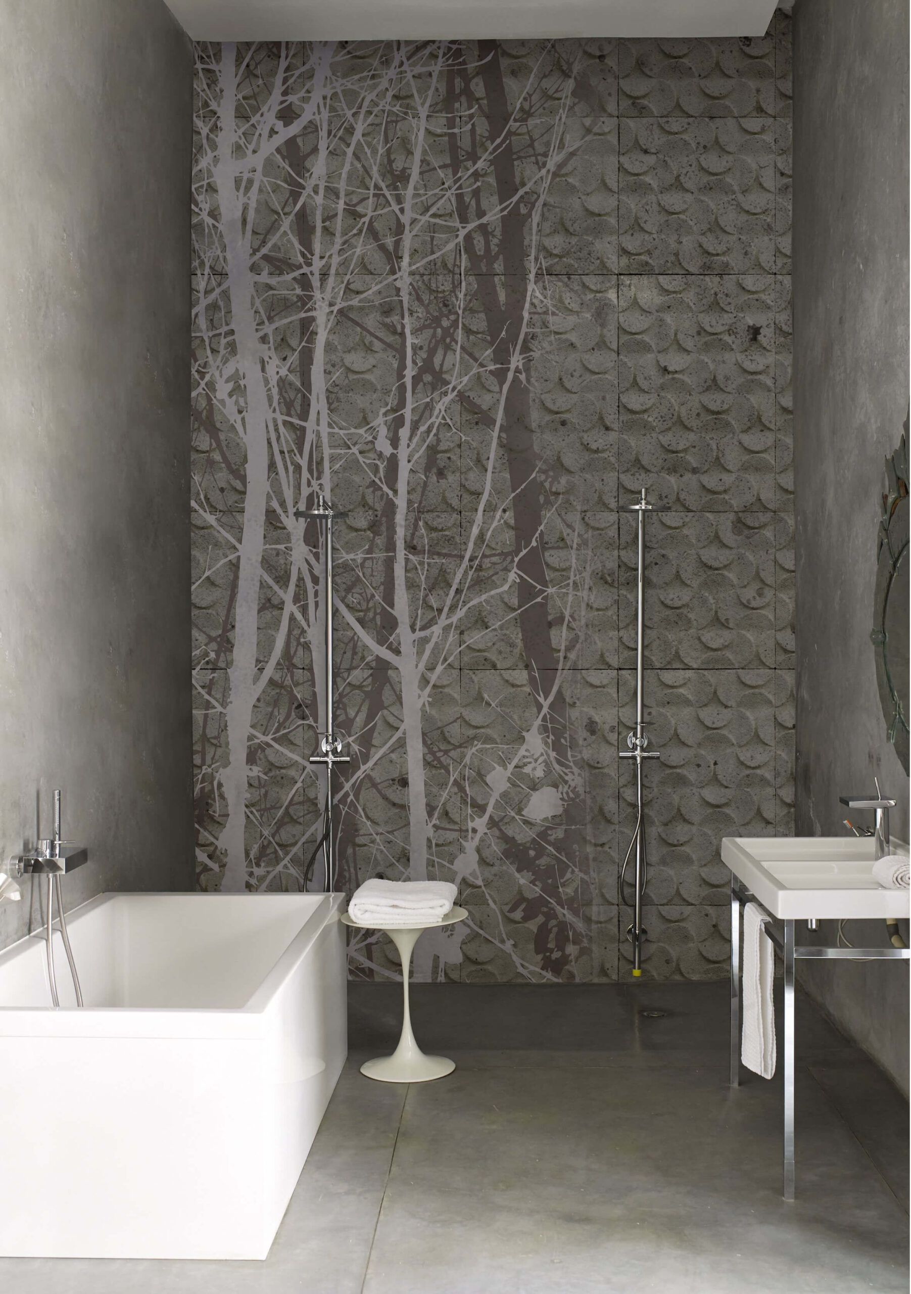 Tapeten Im Badezimmer – Alles, Was Sie Wissen Müssen | Design Bad inside Glasfasertapete Badezimmer