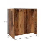 Vicco Waschbeckenunterschrank Eiche Rustikal 58 X 60 Cm, Kiko pertaining to Badezimmer Unterschrank Poco