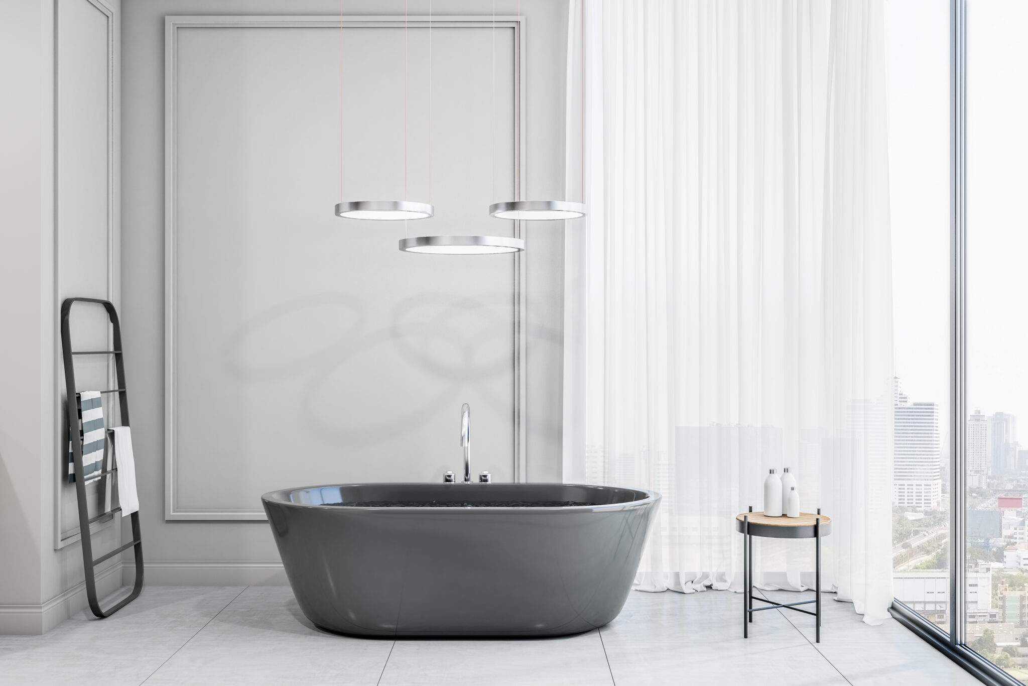 Vorhang Im Badezimmer - Elegante Lösungen Für Ihr Zuhause for Vorhang Badezimmer