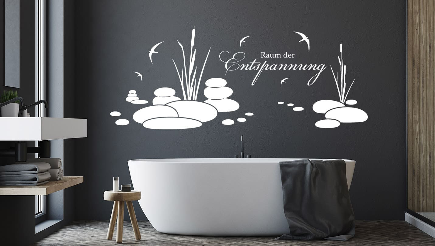 Wandtattoo Badezimmer | Geniale Motive Fürs Bad | Wandtattoos.de with Wandtattoo Badezimmer