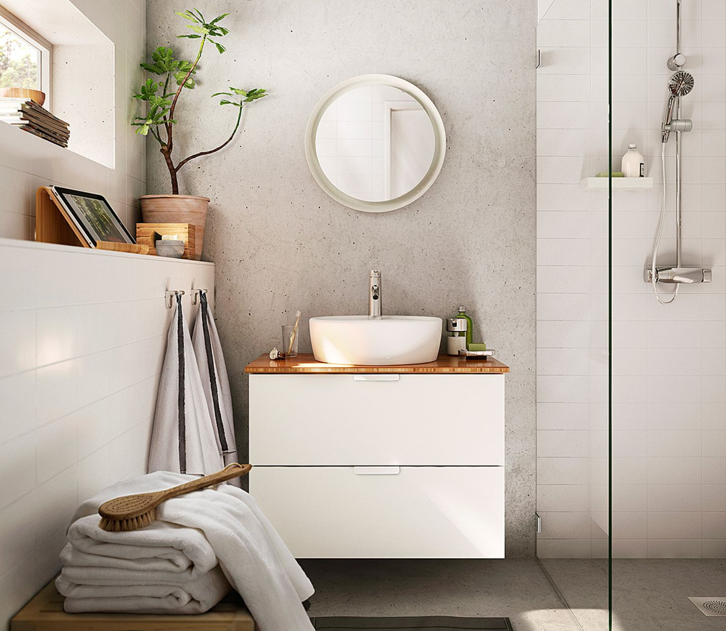Waschbeckenunterschrank &quot;Godmorgon&quot; Von Ikea - [Schöner Wohnen] with Ikea Spiegel Badezimmer