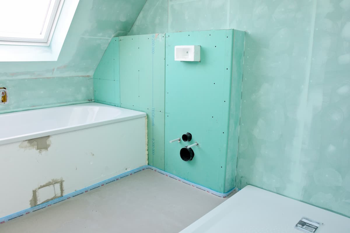 Wasserbeständige Baustoffe Für Den Trockenbau Im Bad in Rigips Badezimmer