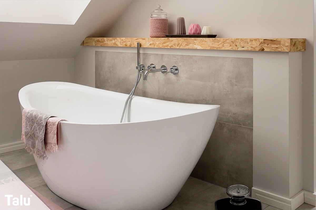 Welcher Putz Eignet Sich Im Badezimmer? - Talu.de for Rollputz Badezimmer
