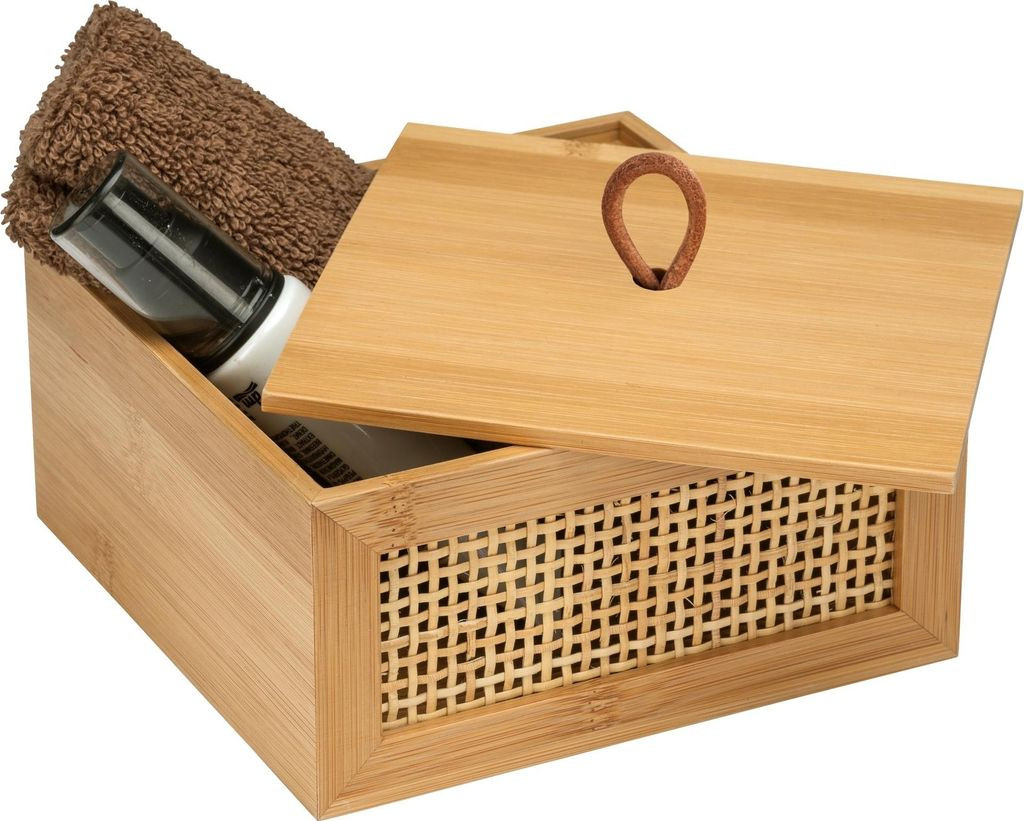 Wenko Badbox Allegre M Mit Deckel Badezimmer Box inside Badezimmer Box